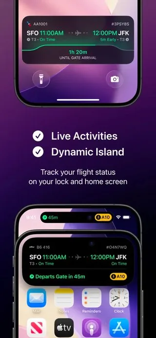 Flighty · live, from its App Store listing